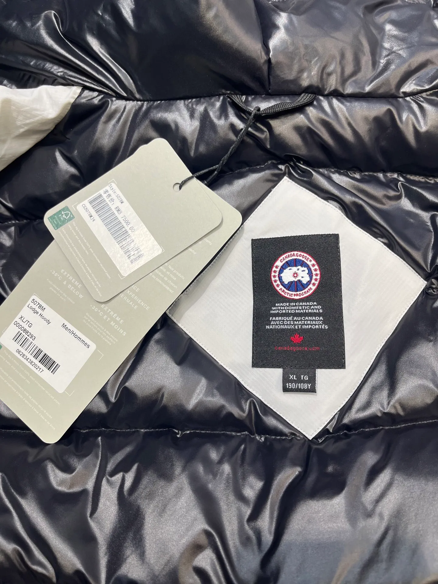 P960 Canada Goose down jacket, top version, warm and cold-proof, nice upper body effect, super light, Big Goose 5078 model, Canada Goose 5078m model, loe, men's short hooded, lightweight style.  size：s-xxl